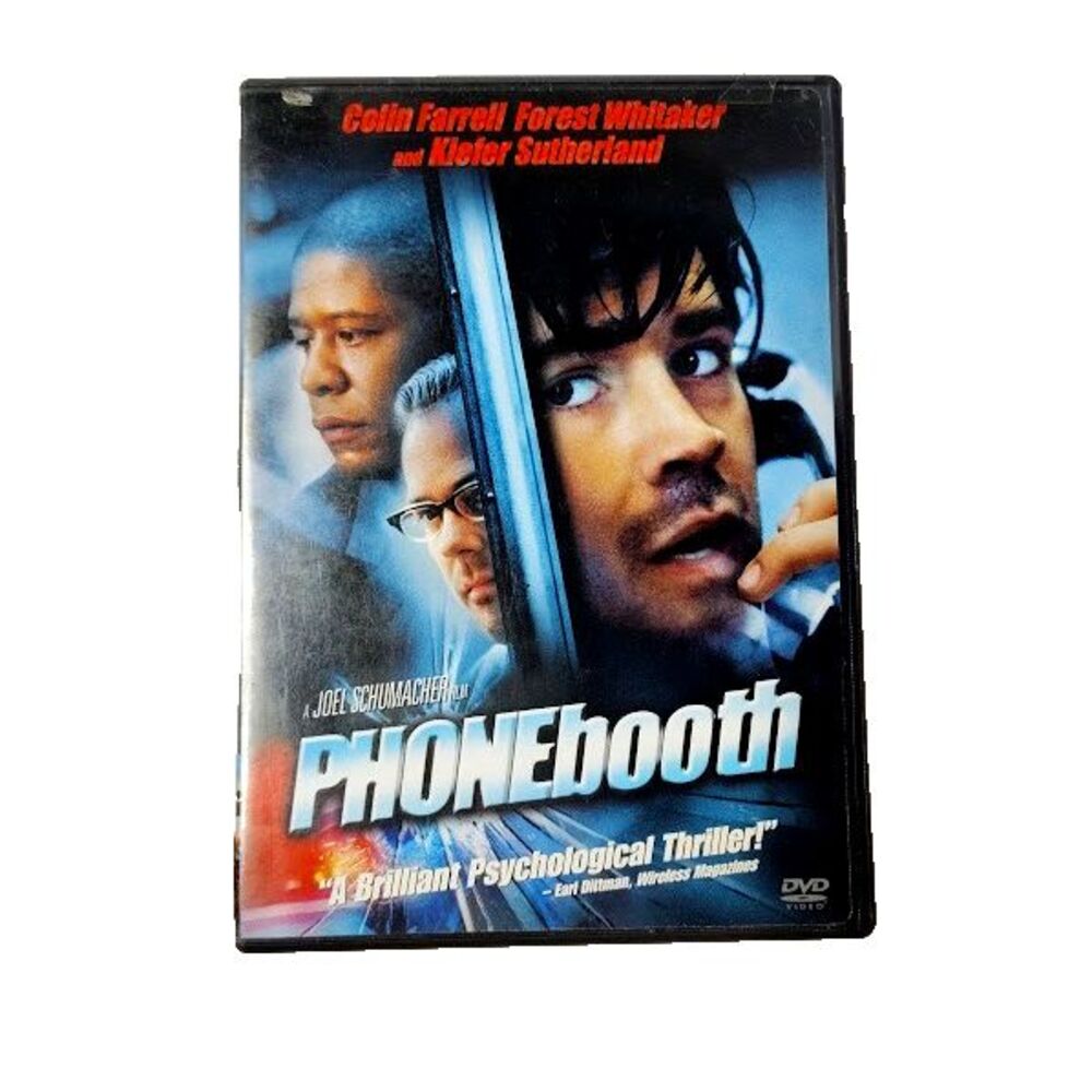 Phonebooth Psychological Thriller DVD Movie #2 R Colin Farrell Forest Whitaker
